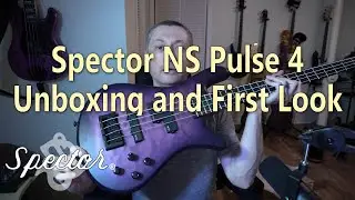 Bass Stuff: Spector NS Pulse 4 Bass Guitar - Ultra Violet Unboxing and First Look