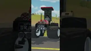 indian tractor farming #game #yt short video