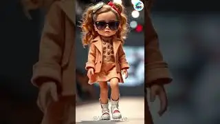 Baby Fashion Week 2025 💃🕺| Adorable Mini Models on the Runway #shorts #ytshorts #shortsfeed #short