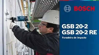 Furadeira de Impacto GSB 20-2 e GSB 20-2 RE