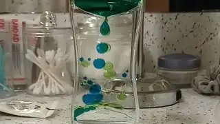 blue and green liquid toy review