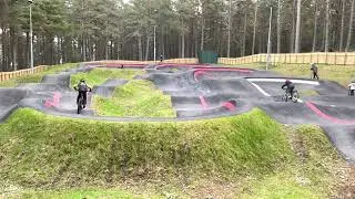 Pump Track practice #mtb #youthmtbdevelopemnt #mtblife #pumptrack #scotland #scottishcycling