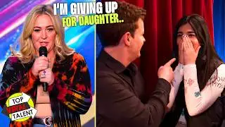 Mom Secretly GIVES UP Her Own Audition For Teen Daughter.. Watch What Happens Next!