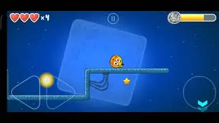 Red Ball 4 LEVEL 54 - 57 Orange Ball Walkthrough Battle for the MOON