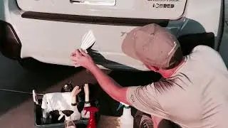 How to take off stickers from car bumper and the painted surfaces of a vehicle