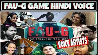 Faug Game Voice Artists | Hindi voice Artists |  MICKEY GAMING 🔥