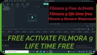 Filmora 9 Free Activate ||100 % working filmora ||Filmora 9 Watermark remove