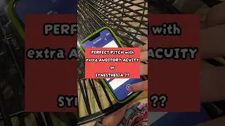 Perfect Pitch with Auditory Acuity  #prodigy #musicprodigy #perfectpitch #shorts #education #music