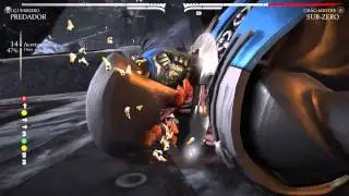 Predator X-Ray MKX - 52% damage, 16 hits kombo (Warrior variation)
