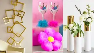 DIY Room Decor! 9 DIY Room Decorating Ideas for Teenagers (DIY Wall Decor, Pillows, etc.)