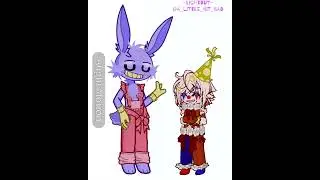 Jax and my tadc oc, Clowny ^^ | Raggedy Ann and Andy #fyp #tadc #raggedyann #raggedyandy #like