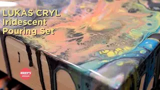 Watch LUKAS CRYL Iridescent Pouring Set - An Acrylic Pouring Set