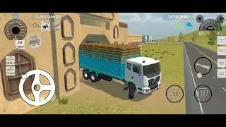 🔴Drive  🚛Dumper 🏗️Truck and big Truck 🚛With Full Loaded With Bori  in game 🔥#dumper # gaming videos