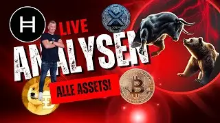 🔴 Bitcoin & Crypto Live! Analysen! #DYOR Ich vermittle hier nur Bildungsinhalte!