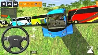 😮 Offroad Bus💁Simulator🔥Gameplay 🚍 Dangerous Hill Driving | Realistic Bus Game #gaming #bus #games