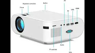Compact Mini Projector That Turns Any Space into a Home Theater