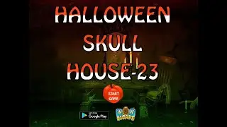 halloween skull house 23 video walkthrough