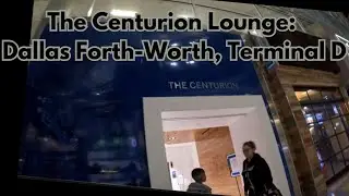 The Centurion Lounge: Dallas Forth-Worth, Terminal D