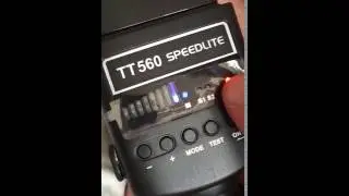 NEEWER TT560 broken flashgun