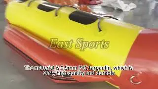 Inflatable banana towable boat for sea play games#inflatablegame #bananaboat #inflatable