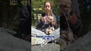 #smallbusiness #diy #yarn #knitting #guage #swatch #handdyedyarn #outside #nannylife #nanny #sun