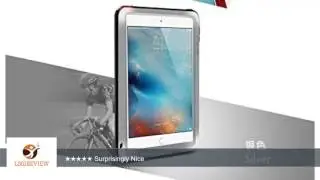 iPad mini 4 case,Extreme Shockproof Waterproof Dust/Dirt Proof Aluminum Metal Gorilla Glass Military