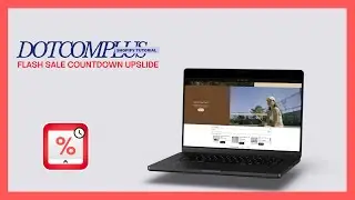 Flash Sale Countdown Upslide  | Discount Code & Product Slider for Shopify