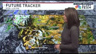 ACCUMULATING SNOW: Mountain passes could see a few inches