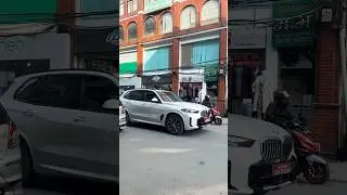 BMW x5 in Nepal #drivesafe #bmw