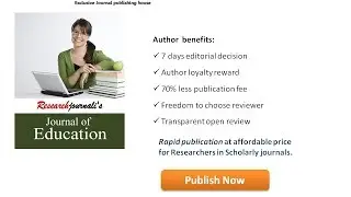 Researchjournali's Journal Of Education