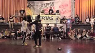 Shaadow vs Kenzo  | Hip Hop semi final | Shadow in the circle 2015