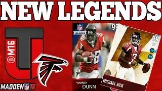 NEW MUT 16 LEGENDS | FALCONS FT. MIKE VICK | MADDEN 16 ULTIMATE TEAM