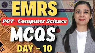 EMRS RECRUITMENT 2023 | PGT - Computer Science |🔴 MCQs SET 10 #EMRS #computerscience #kvs #awes
