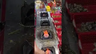 Sizzling Snails in the Streets of Vietnam! #shorts #streetfood