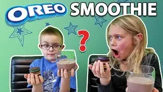 OREO SMOOTHIE CHALLENGE!!!