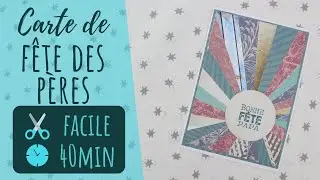 SCRAP | Carte de Fête des pères