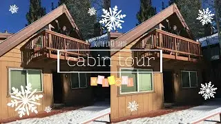 CABIN TOUR // SOUTH LAKE TAHOE❄️ヾ(＾&nabla;＾)