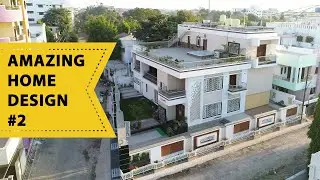 6400 sq.ft Modern Home Design l Architecture & Interior Design l Akola City l  Ar. Kamlesh Kriplani