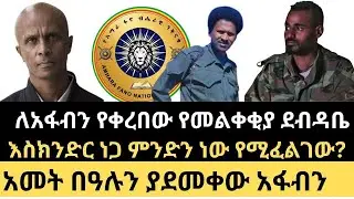 እስክንድር ነጋ ምንድን ነው የሚፈልገው?