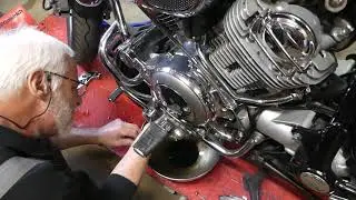 Yamaha Virago 750 4GK Motorexplosion vermieden