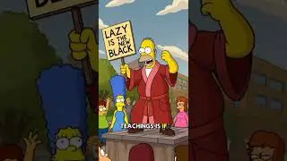 Springfield Lost Power&hellip; and Homer Loved It 😱 #shorts