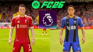 EA Sports FC 26 - Liverpool Vs. Bournemouth - Premier League 25/26 Matchday 1 | Full Match