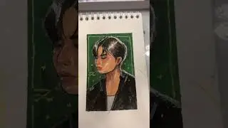 I didn&rsquo;t like it🥲.#jungkook #jk #standingnexttoyou #jkart #golden #gouache #btsjungkook