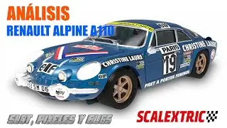 Análisis Renault Alpine A110 Scalextric (U10238S300)