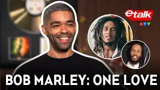 Kingsley Ben-Adir bonded with Bob Marley's friends in Jamaica | Etalk Interview