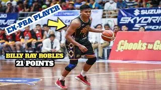 EX-PBA PLAYER - BILLY RAY ROBLES 21 POINTS vs. MAV'S PHENOMENAL