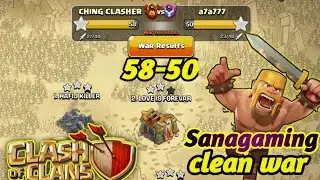 class of clan game play ll CHINGCLASHAR VS a7a777 ll clan war game play ⏯️