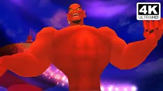 Kingdom Hearts 2 Final Mix PC - Genie Jafar Boss Fight (4K)