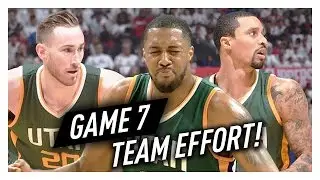 Gordon Hayward, George Hill & Derrick Favors Game 7 Highlights vs Clippers 2017 Playoffs - TAKE NOTE