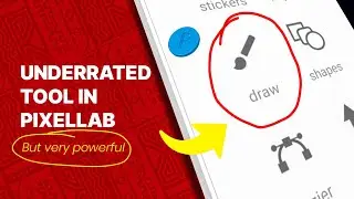 What Is The Draw Tool in PixelLab?